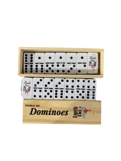 DOMINOES DE PUERTO RICO - GALLO CON BANDERA - BIG SIZE