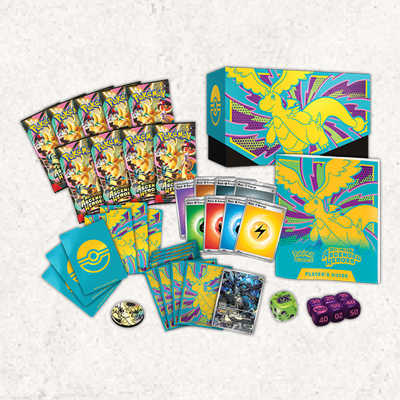 POKEMON ASCENDED HEROE ELITE TRAINER BOX