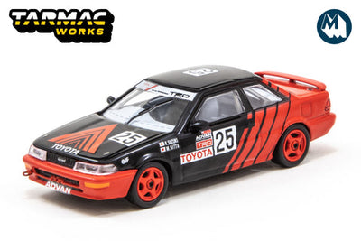1/64 TOYOTA COROLLA LEVIN AE92 ADVAN - CAMPEÓN DE LA DIVISIÓN 3 DEL JTCC 1990