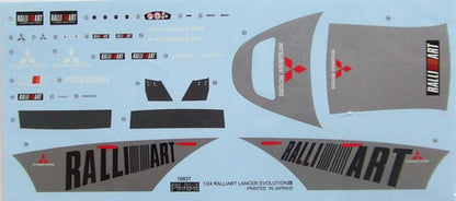 1/24 MITSUBISHI LANCER EVOLUTION VIII PLASTIC MODEL KIT - FUJIMI ID-148