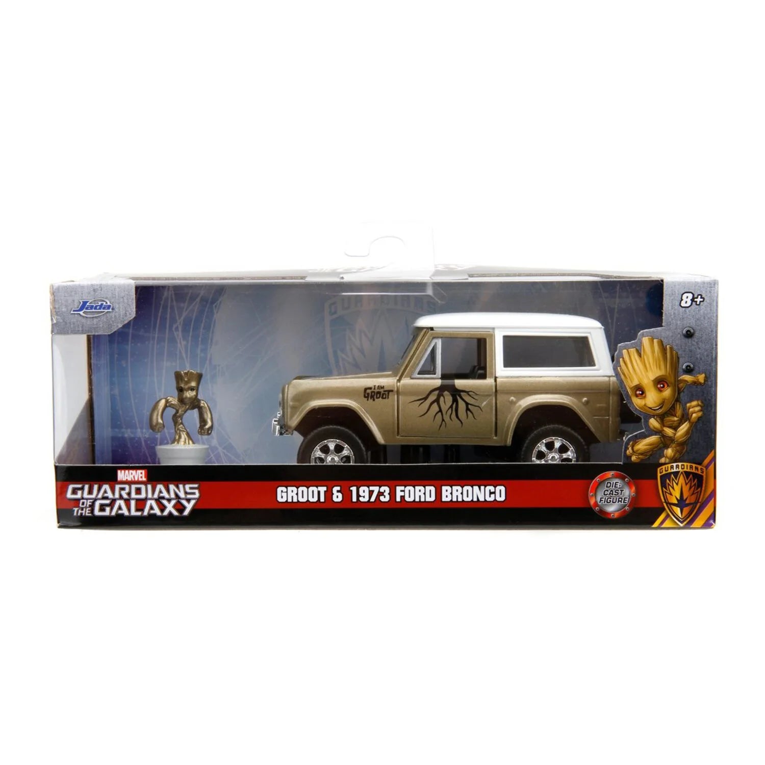 1/32 GROOT & 1973 FORD BRONCO - GUARDIANS OF THE GALAXY