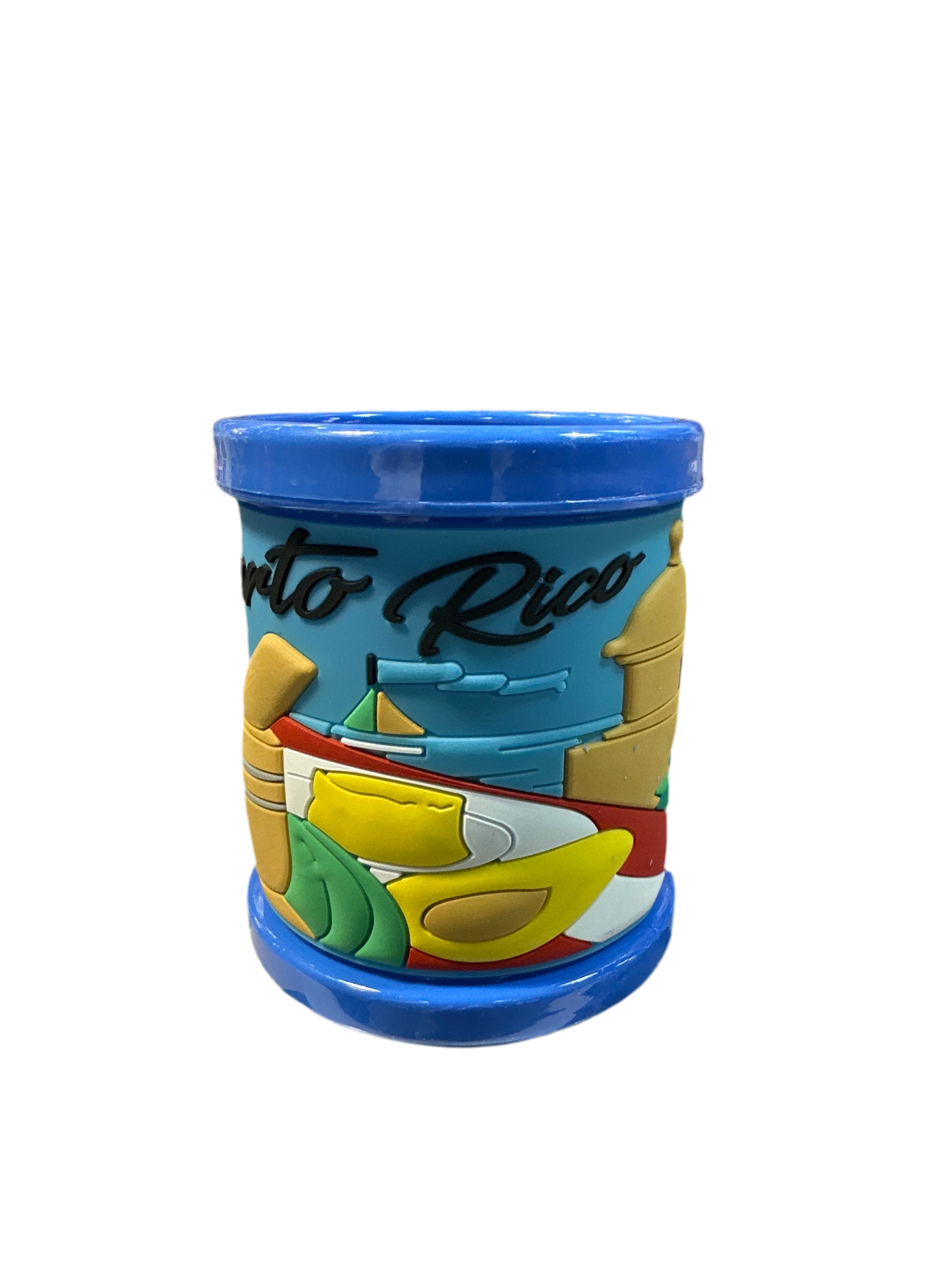 TAZA - PR DESIGN PLASTIC MUG W/RELIEF (RELIEVE)