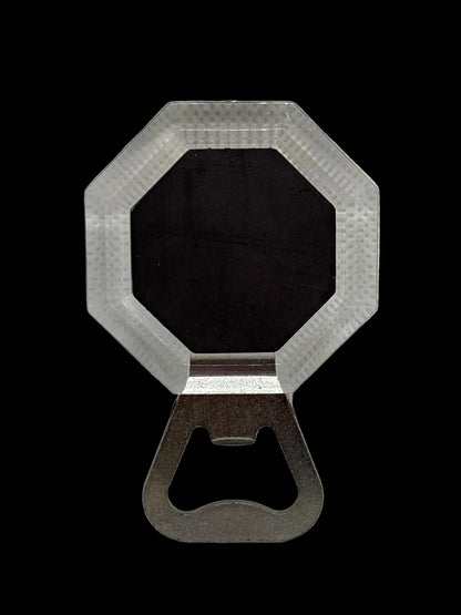 MAGNETO CLEAR ABRE BOTELLA OCTAGONAL PUERTO RICO