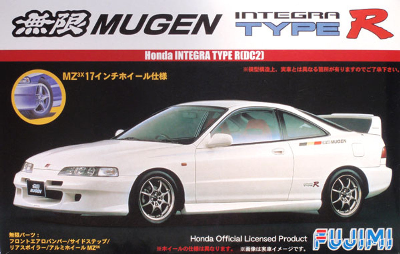 1/24 HONDA INTEGRA TYPE R MUGEN DC2 PLASTIC MODEL KIT- FUJIMI