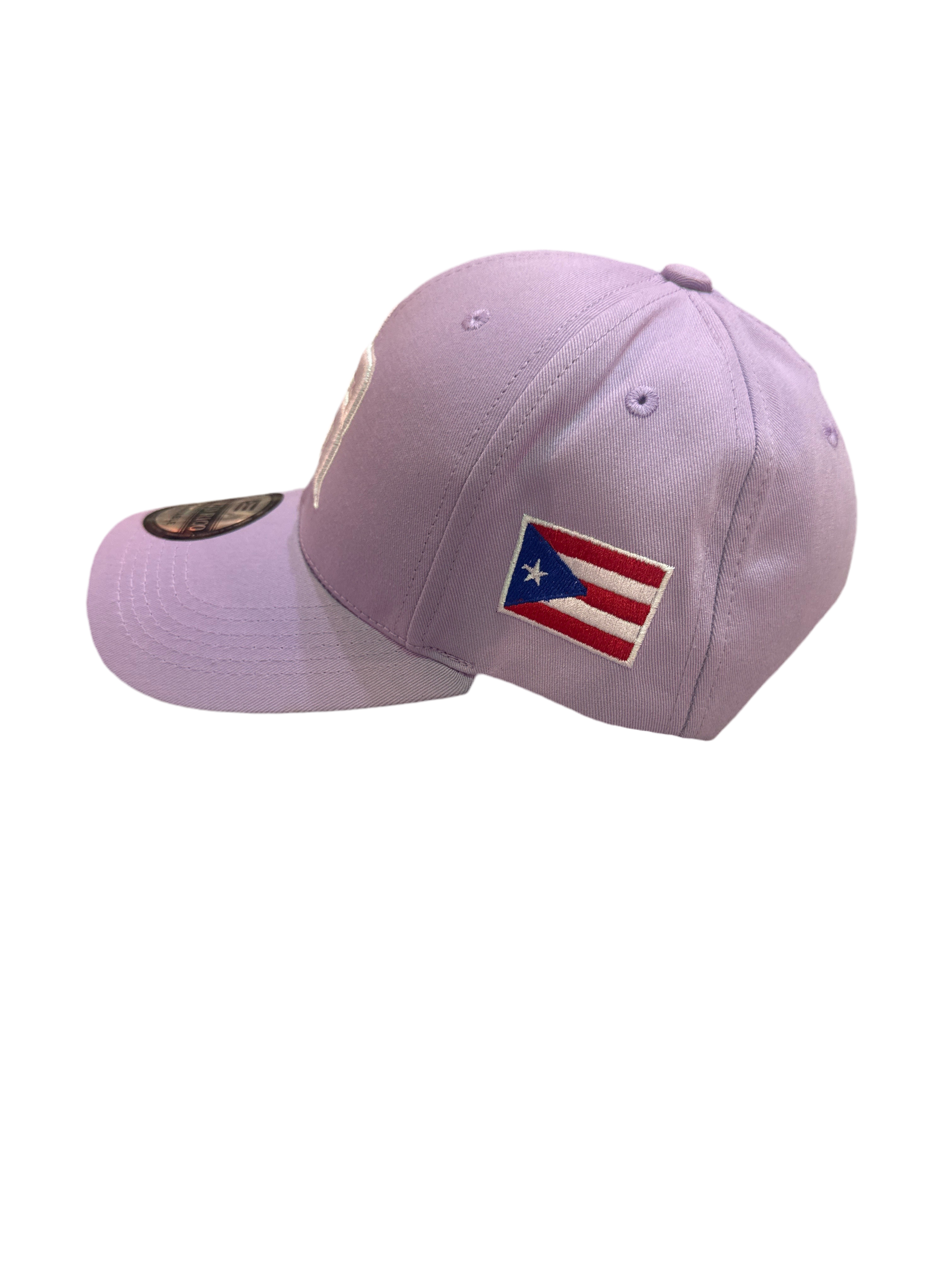 BASEBALL CAP PUERTO RICO PURPLE-GORRA VIOLETA DE PUERTO RICO