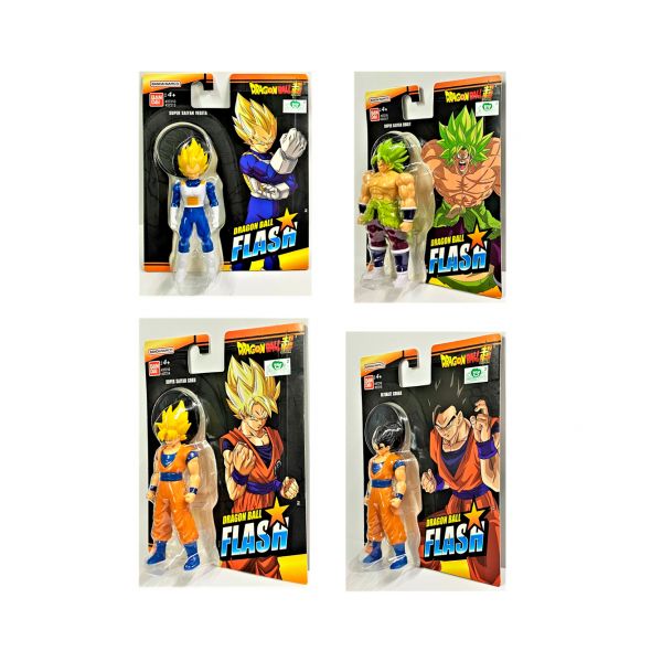 DRAGON BALL 4" FLASH FIGURE 37210