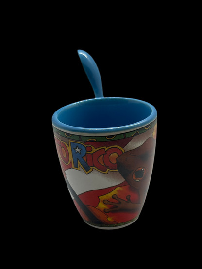 TAZA CON COQUI Y GUITARRA 2.5"