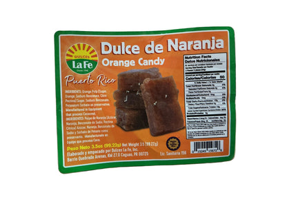 DULCE DE NARANJA- ORANGE CANDY