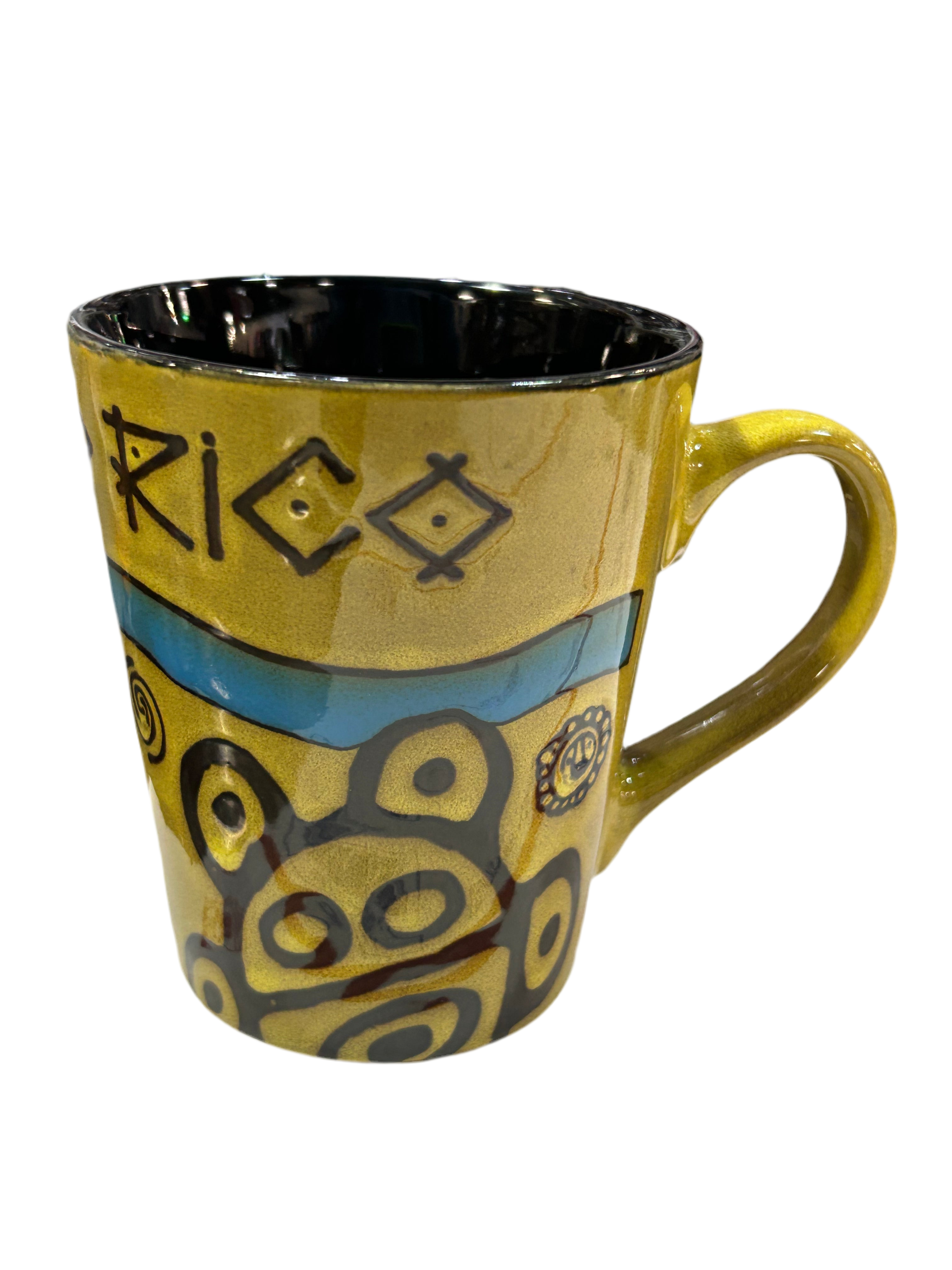 TAZA DISEÑO TAINO PEQUEÑA