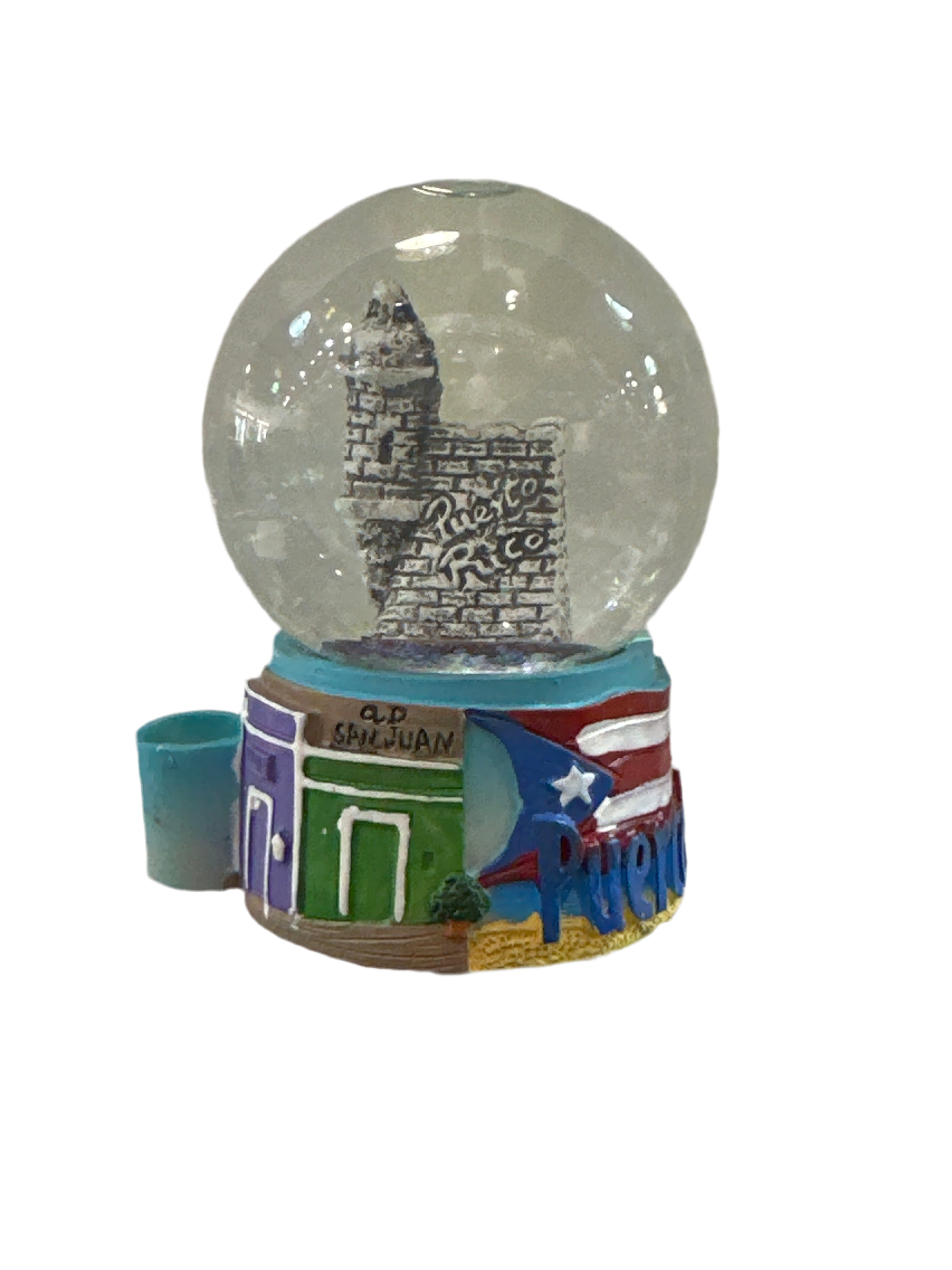 PUERTO RICO WATER BALL PEN HOLDER