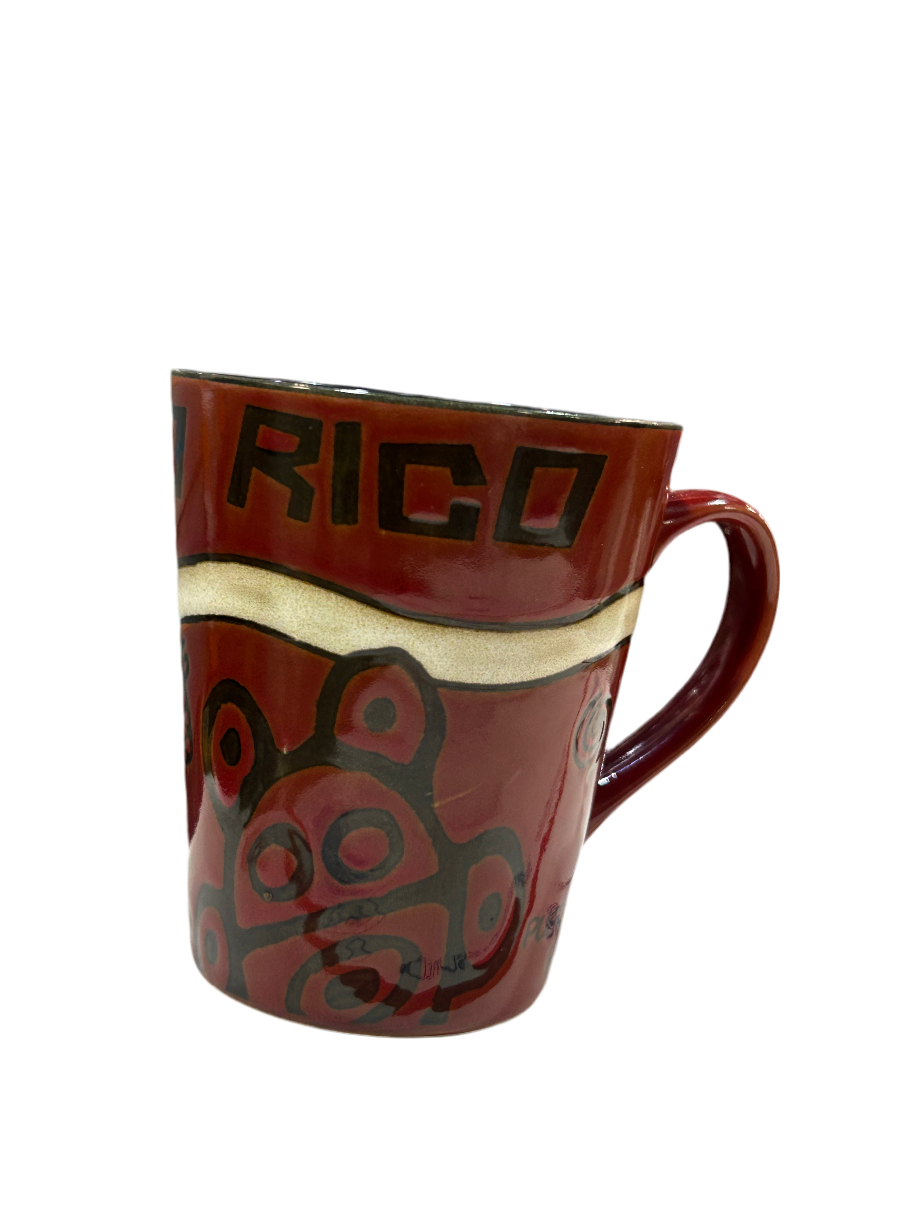 TAZA DISEÑO TAINO PEQUEÑA