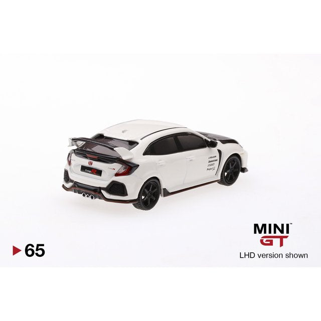 1/64 HONDA CIVIC TYPE R CHAMPIONSHIP WHITE W/CARBON - MINI GT