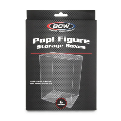 CAJA DE ALMACENAMIENTO DE FIGURAS FUNKO POP PAQUETE DE 6 PIEZAS