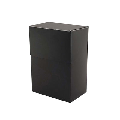 SMALL DECK BOX CASE - JAPANESE CARD SIZE (BLACK)