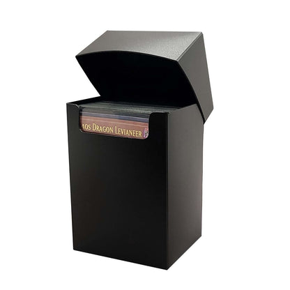 SMALL DECK BOX CASE - JAPANESE CARD SIZE (BLACK)