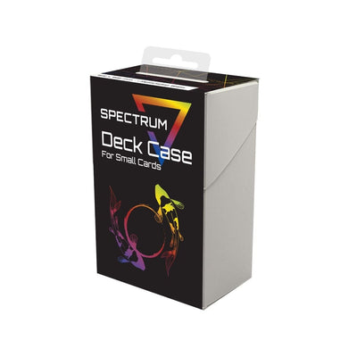 SMALL DECK BOX CASE - JAPANESE CARD SIZE - (WHITE)