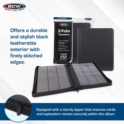 Z-FOLIO 9-POCKET LX ALBUM - TOPLOADERS