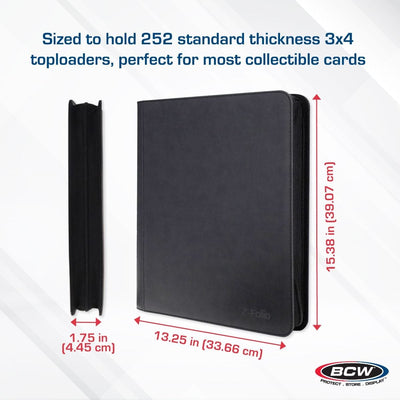 Z-FOLIO 9-POCKET LX ALBUM - TOPLOADERS