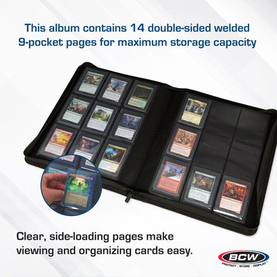 Z-FOLIO 9-POCKET LX ALBUM - TOPLOADERS