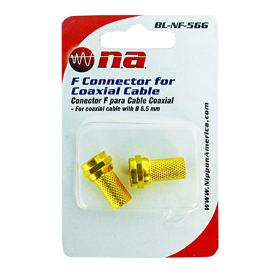 Conector F para cable coaxial