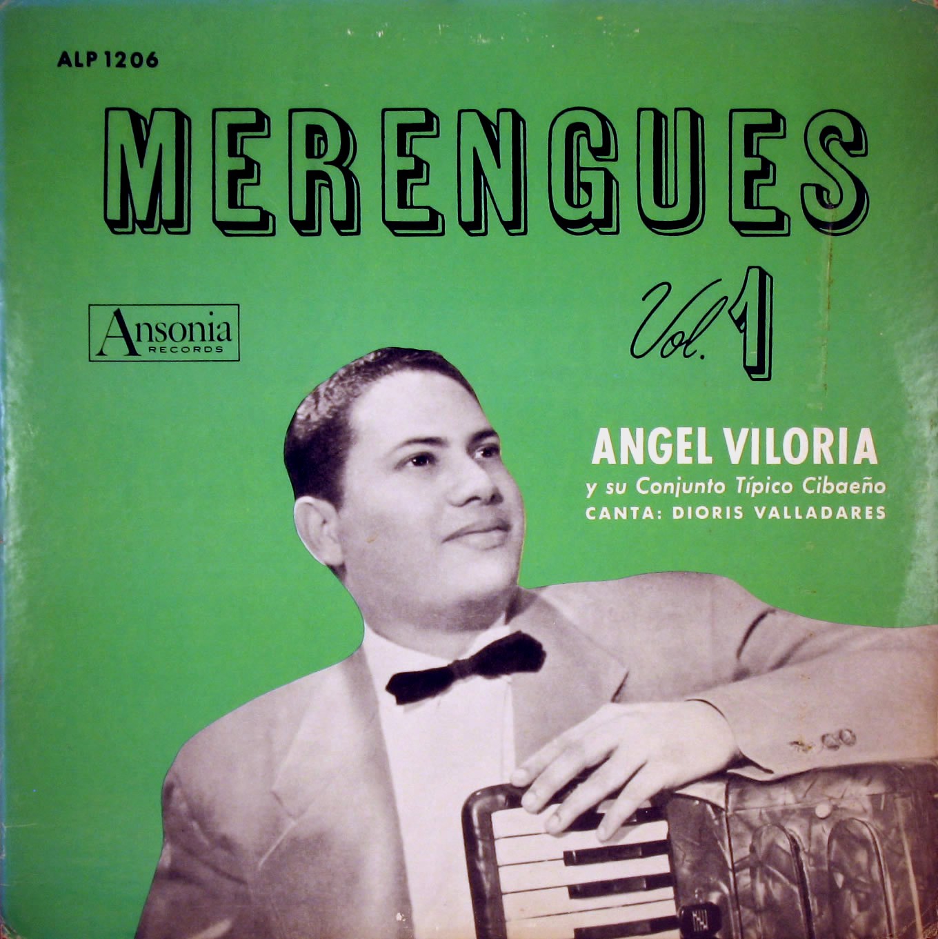 CD de Angel Viloria Titulo Merengues