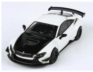 BMW I8 BLANCO Y NEGRO 1/64 - PASEO POR LA LIBERTAD 