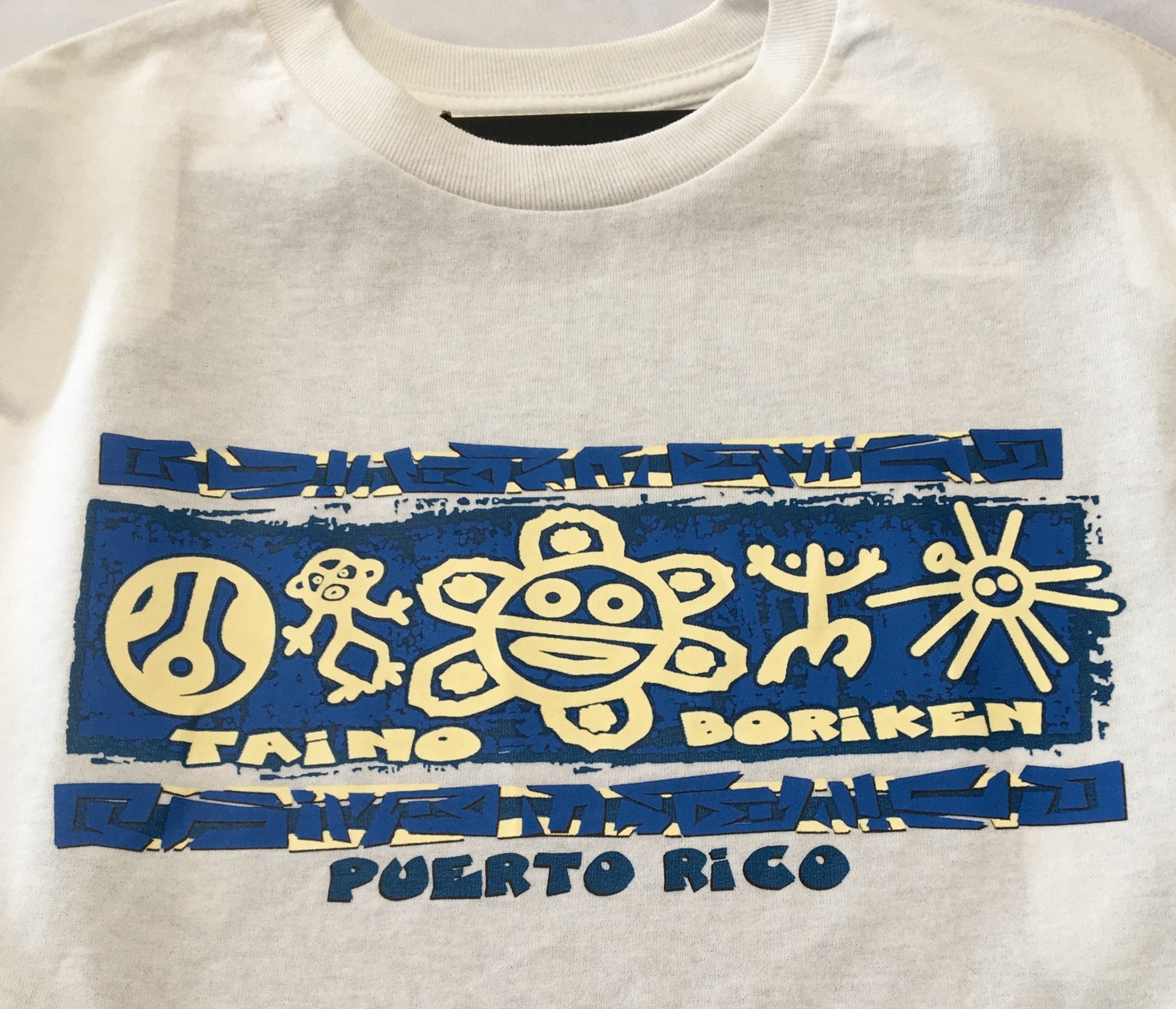 T Shirt de Puerto Rico - Blanco