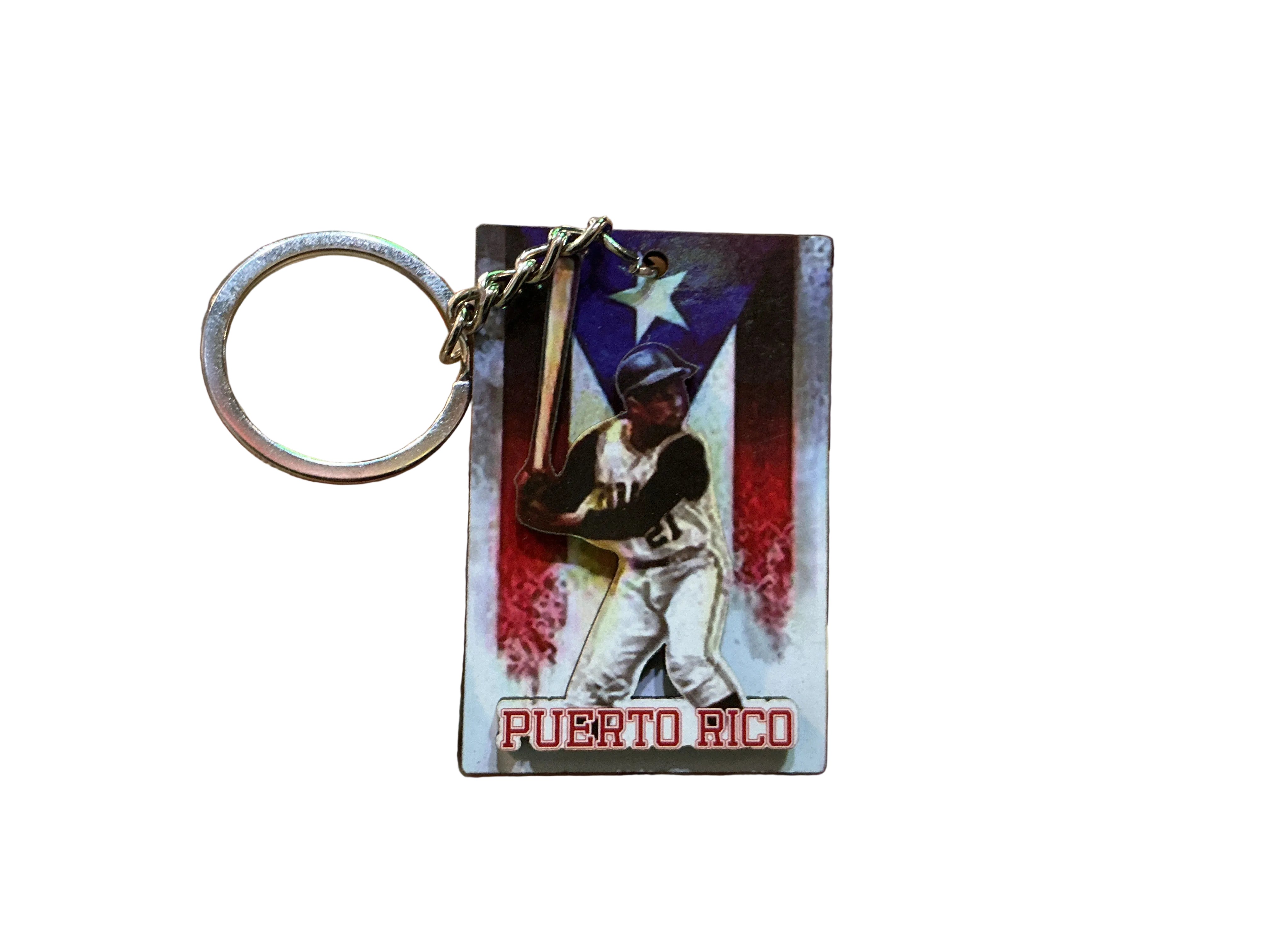 ROBERTO CLEMENTE KEYCHAIN