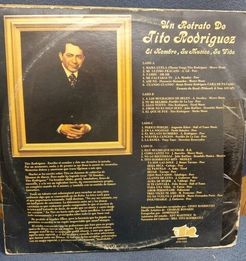 CD de Tito Rodríguez - Un retrato, el hombre, su música y su vida