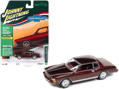 1/64 1979 CHEVY MONTE CARLO CARMINE RED METALLIC  - JOHNNY LIGHTNING