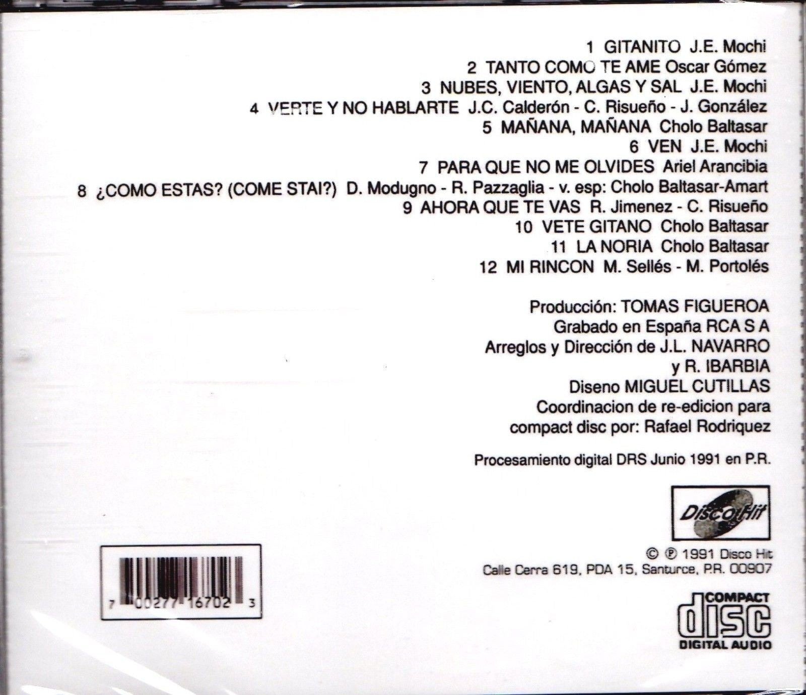 CD de Lucecita - Gitanito