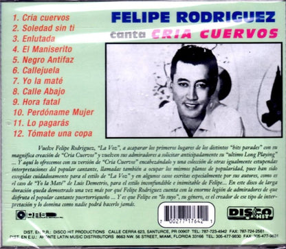 CD de Felipe Rodríguez - Cria Cuervos