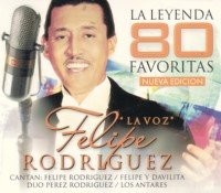 CD de Felipe Rodríguez - La Layenda- 80 Favoritas