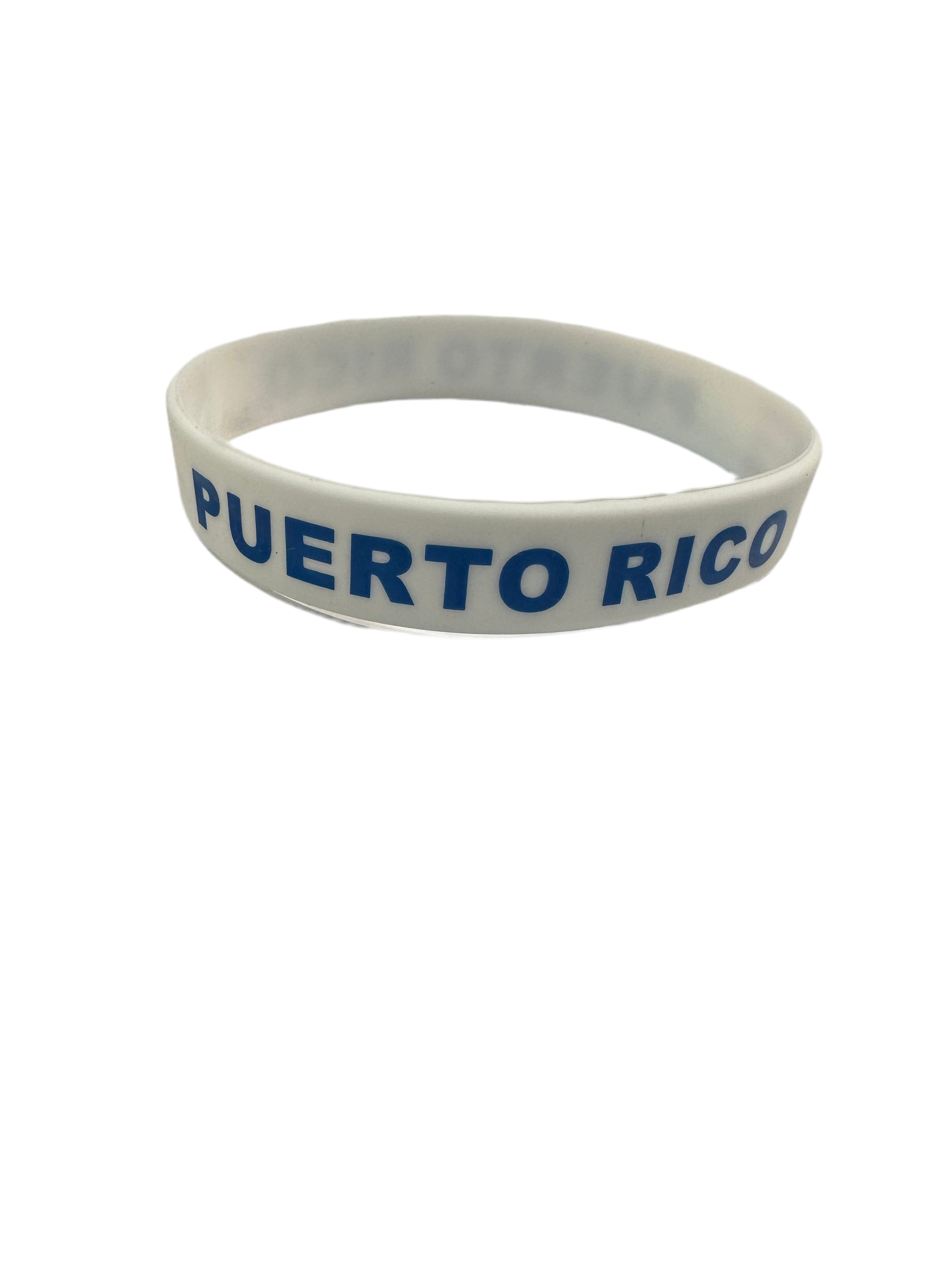 PUERTO RICO SILICONE BRACELET / PULSERA DE PUERTO RICO.    #04511-10011