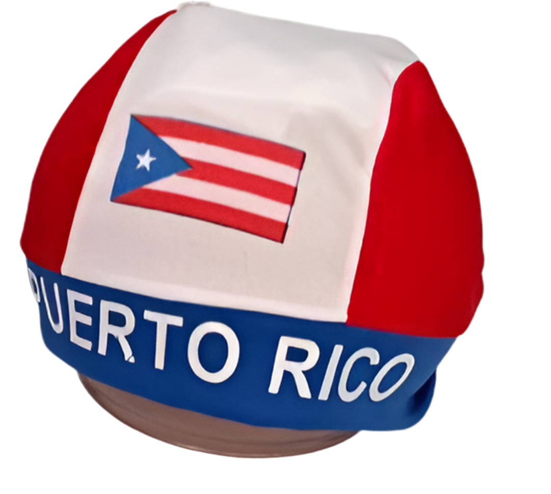 DURAG CON BANDERA DE PUERTO RICO