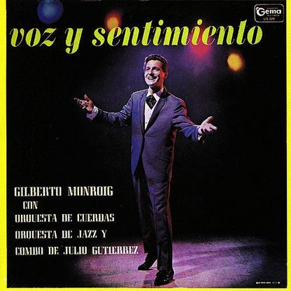 CD de Gilberto Monroig - Voz y Sentimiento