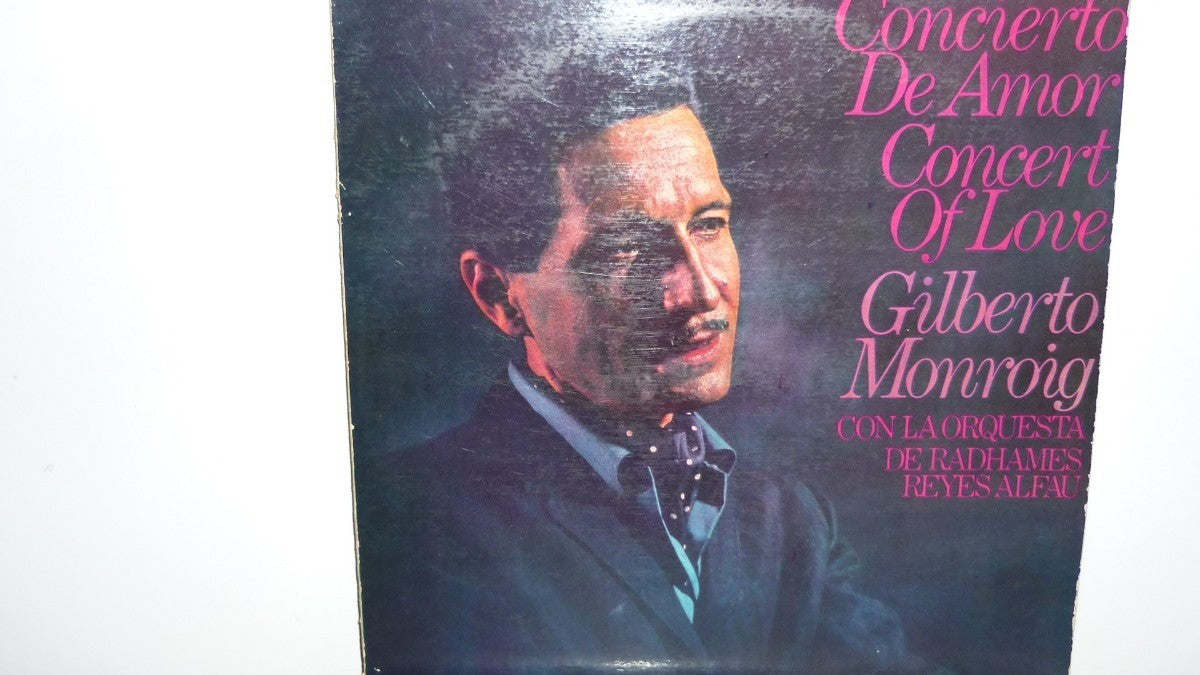 CD de Gilberto Monroig - Concierto de Amor