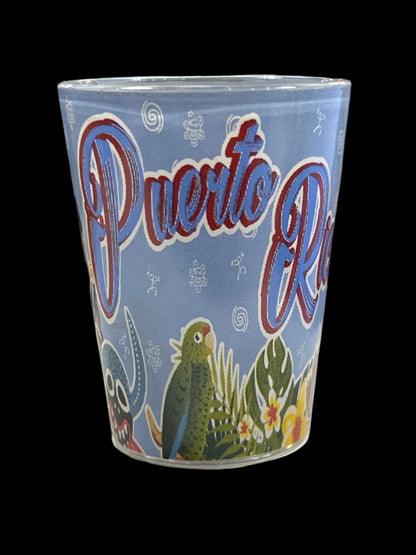 COPA DE 3" PUERTO RICO VEJIGANTE Y PAROT