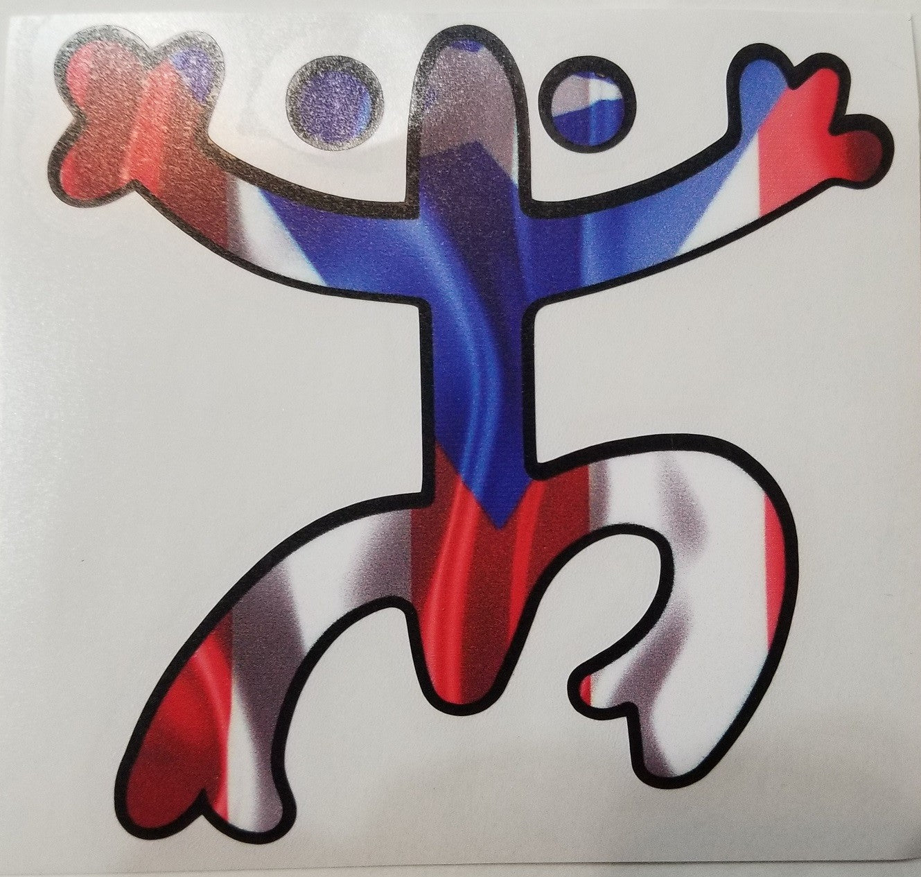 Sticker de PR - Coquí Taíno