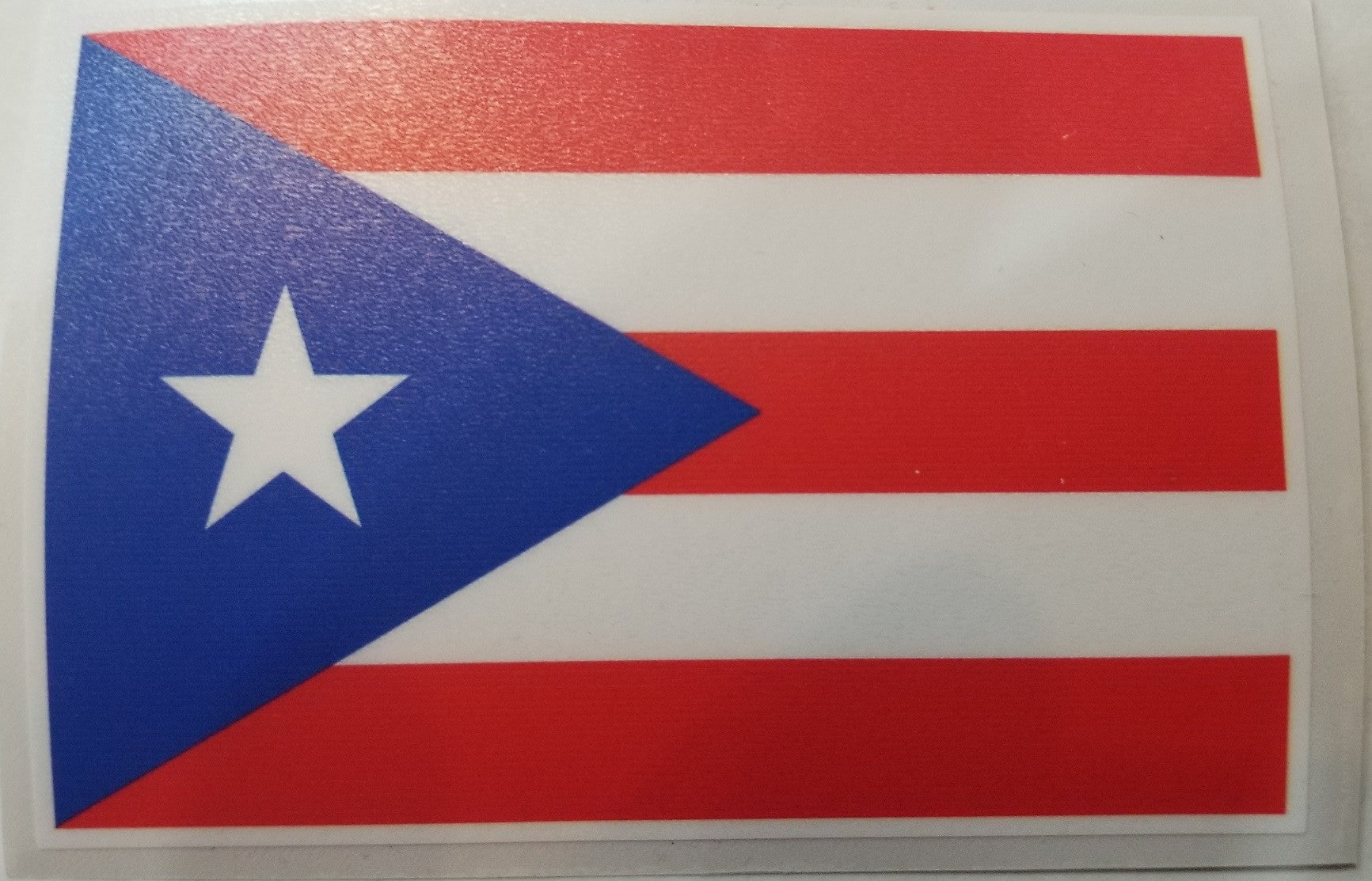 Sticker de PR - Bandera Puerto Rico