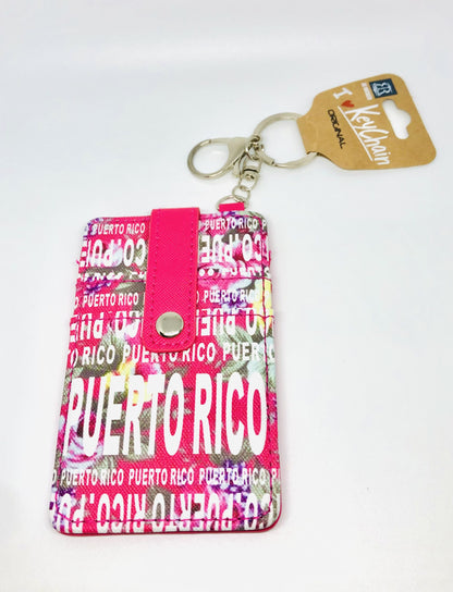 ID Wallet de Puerto Rico-Flores-rosa