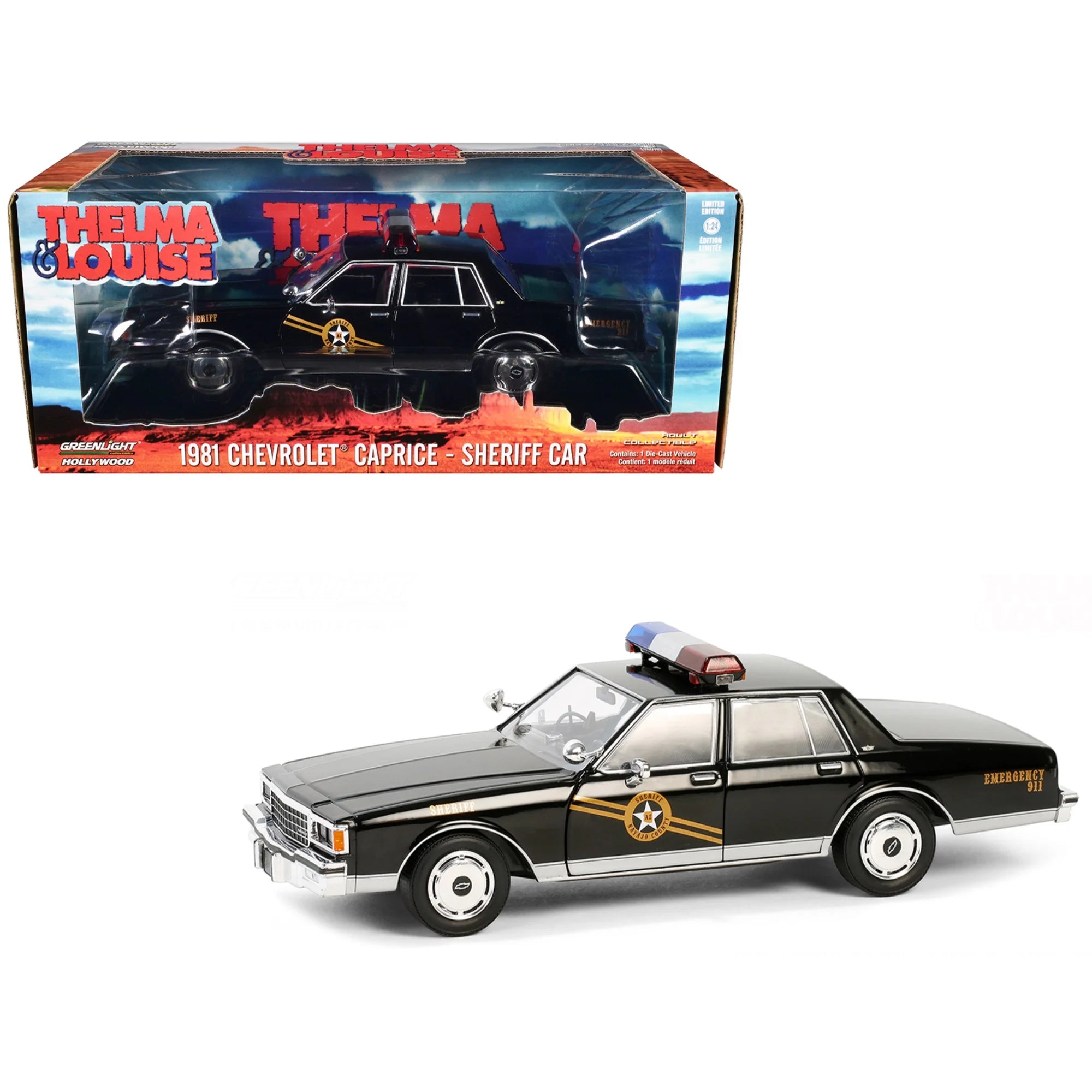 1/24 1981 CAPRICE THELMA & LOUISE - SHERIFF CAR