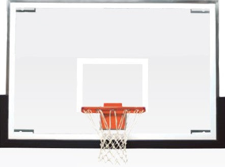 Tablero para canasto de baloncesto en cristal templadom48"x72" BISON BA48XL