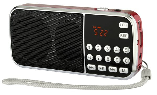 Radio digital SH-102AM - (Bateria recargable)