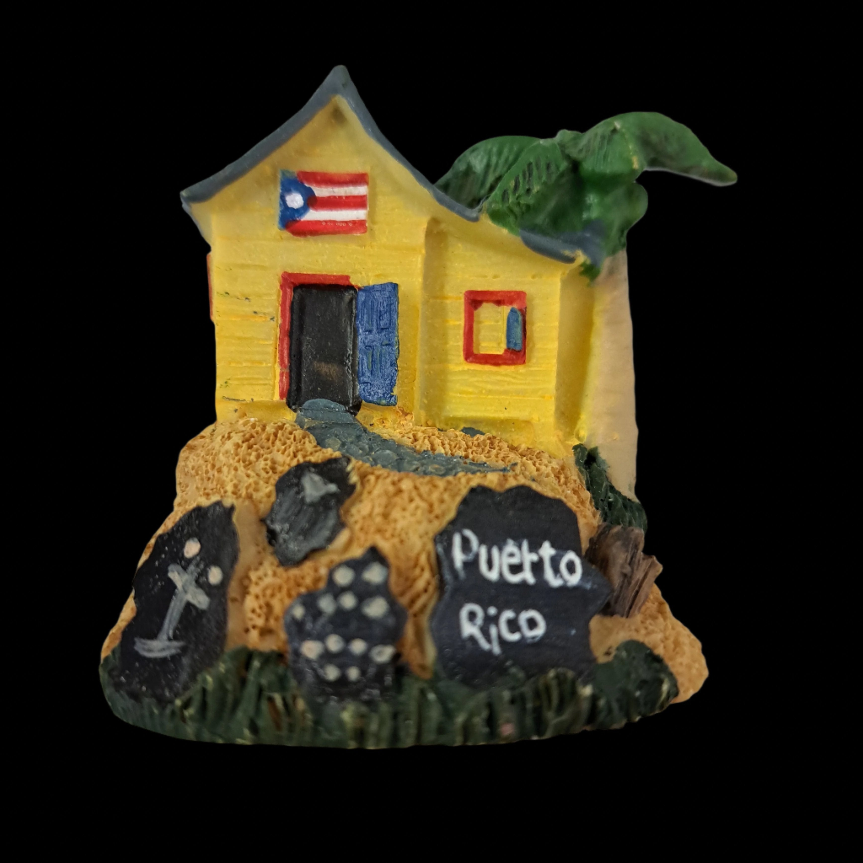 2" PUERTO RICO BEACH HOUSE FIGURE