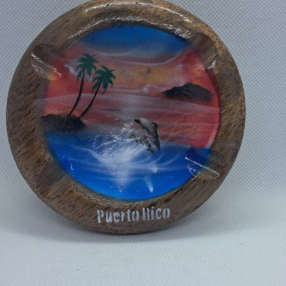 CENICERO DE MADERA ANOCHECER PR