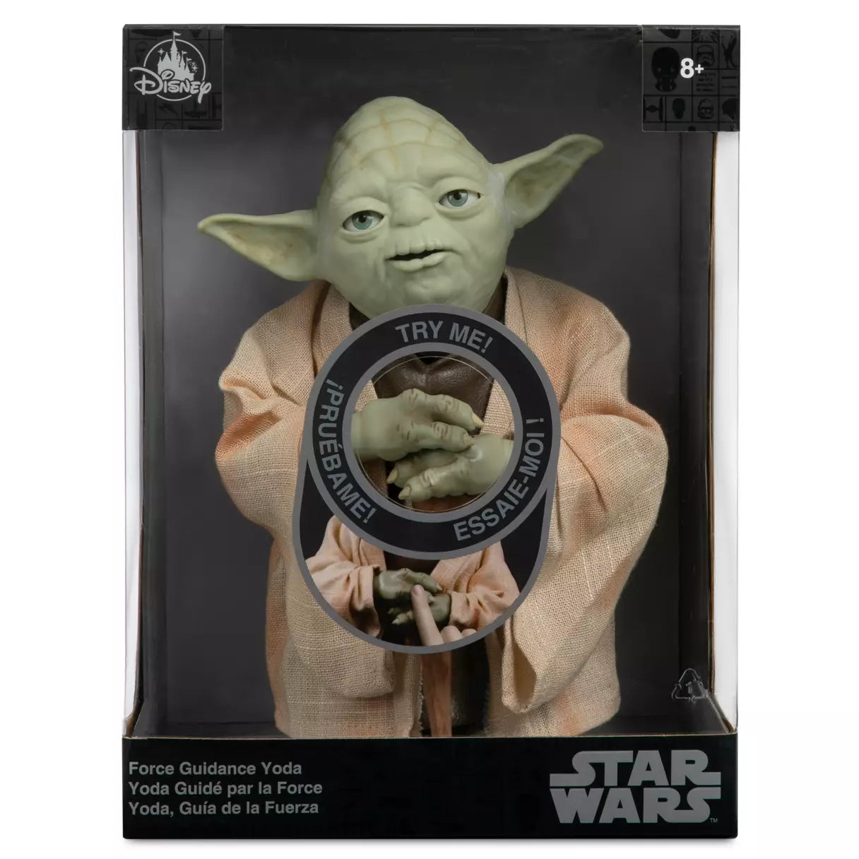 10” YODA FORCE GUIDANCE TALKING ACTION FIGURE - STAR WARS