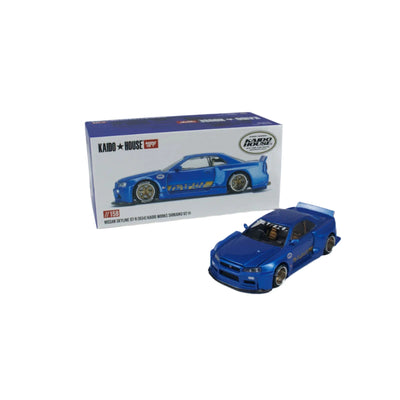 1/64 NISSAN SKYLINE GT-R (R34) KAIDO WORKS SHINJUKU V2 - MINI GT KAIDO HOUSE