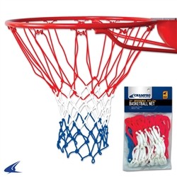 Malla para canasto de baloncesto en nilón blanca Champion Sports NG03