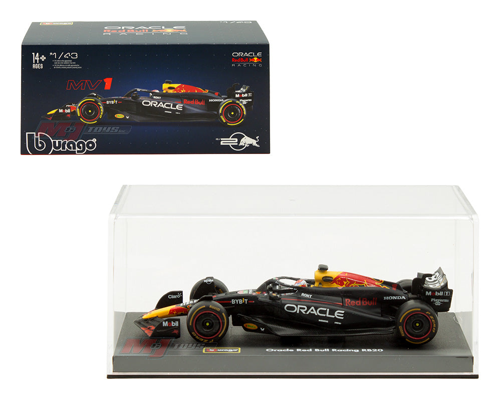 1/43 F1 ORACLE RED BULL RB20 #1 MAX. V (2024) - BURAGO